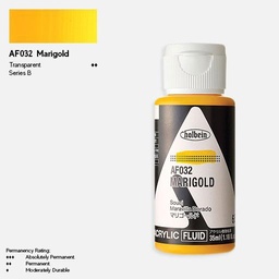 [HOLBEIN AF032] HOLBEIN Fluid Acrylic 35ml Marigold