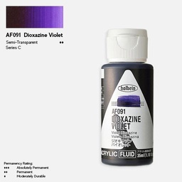 [HOLBEIN AF091] HOLBEIN Fluid Acrylic 35ml Dioxazine Violet