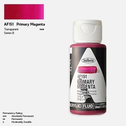 [HOLBEIN AF151] HOLBEIN Fluid Acrylic 35ml Primary Magenta
