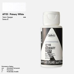 [HOLBEIN AF155] HOLBEIN Fluid Acrylic 35ml Primary White