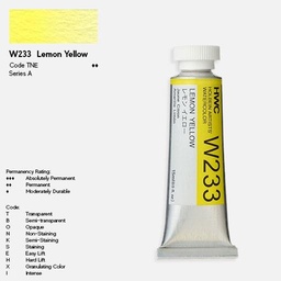 [HOLBEIN W233] HOLBEIN Artist Watercolor 15ml Lemon Yellow