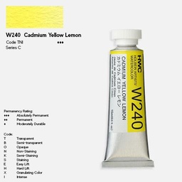 [HOLBEIN W240] HOLBEIN Artist Watercolor 15ml Cadmium Yellow Lemon