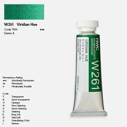 [HOLBEIN W261] HOLBEIN Artist Watercolor 15ml Viridian Hue