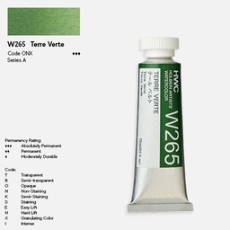 [HOLBEIN W265] HOLBEIN Artist Watercolor 15ml Terre Verte
