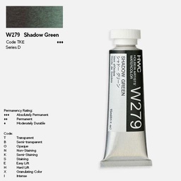 [HOLBEIN W279] HOLBEIN Artist Watercolor 15ml Shadow Green