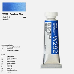[HOLBEIN W292] HOLBEIN Artist Watercolor 15ml Cerulean Blue