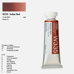 [HOLBEIN W335] HOLBEIN Artist Watercolor 15ml Indian Red
