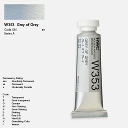 [HOLBEIN W353] HOLBEIN Artist Watercolor 15ml Grey Of Grey