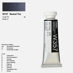 [HOLBEIN W357] HOLBEIN Artist Watercolor 15ml Neutral Tint