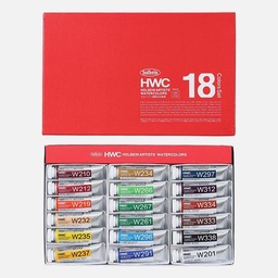 [HOLBEIN W442] HOLBEIN Artist Watercolor 15ml Set x 18