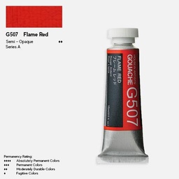 [HOLBEIN G507] HOLBEIN Artist Gouache 15ml Flame Red