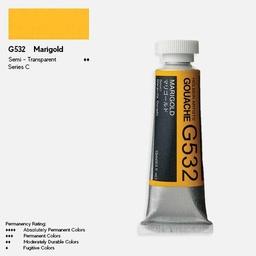 [HOLBEIN G532] HOLBEIN Artist Gouache 15ml Marigold
