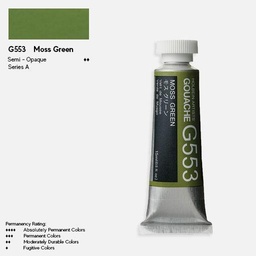 [HOLBEIN G553] HOLBEIN Artist Gouache 15ml Moss Green