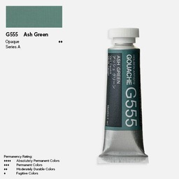 [HOLBEIN G555] HOLBEIN Artist Gouache 15ml Ash Green