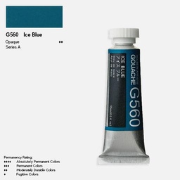 [HOLBEIN G560] HOLBEIN Artist Gouache 15ml Ice Blue