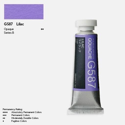 [HOLBEIN G587] HOLBEIN Artist Gouache 15ml Lilac