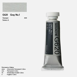 [HOLBEIN G620] HOLBEIN Artist Gouache 15ml Grey 1
