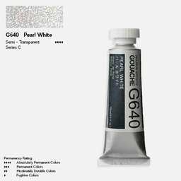 [HOLBEIN G640] HOLBEIN Artist Gouache 15ml Pearl White