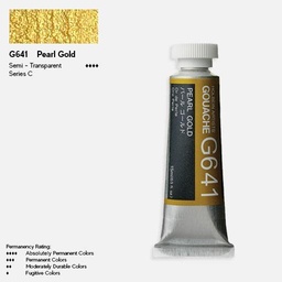 [HOLBEIN G641] HOLBEIN Artist Gouache 15ml Pearl Gold