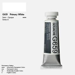 [HOLBEIN G659] HOLBEIN Artist Gouache 15ml Primary White