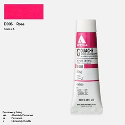 [HOLBEIN D006] HOLBEIN Acrylic Gouache 20ml Rose