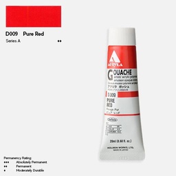 [HOLBEIN D009] HOLBEIN Acrylic Gouache 20ml Pure Red
