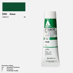 [HOLBEIN D061] HOLBEIN Acrylic Gouache 20ml Green