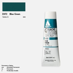 [HOLBEIN D072] HOLBEIN Acrylic Gouache 20ml Blue Green