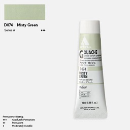 [HOLBEIN D074] HOLBEIN Acrylic Gouache 20ml Misty Green