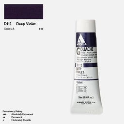 [HOLBEIN D112] HOLBEIN Acrylic Gouache 20ml Deep Violet