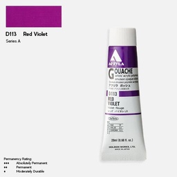 [HOLBEIN D113] HOLBEIN Acrylic Gouache 20ml Red Violet