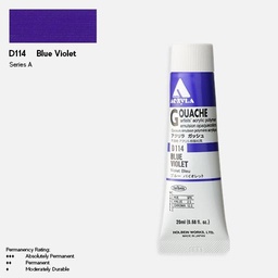 [HOLBEIN D114] HOLBEIN Acrylic Gouache 20ml Blue Violet