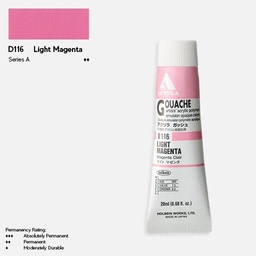 [HOLBEIN D116] HOLBEIN Acrylic Gouache 20ml Light Magenta