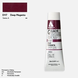 [HOLBEIN D117] HOLBEIN Acrylic Gouache 20ml Deep Magenta