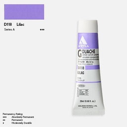 [HOLBEIN D118] HOLBEIN Acrylic Gouache 20ml Lilac