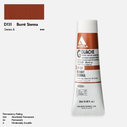 [HOLBEIN D131] HOLBEIN Acrylic Gouache 20ml Burnt Sienna