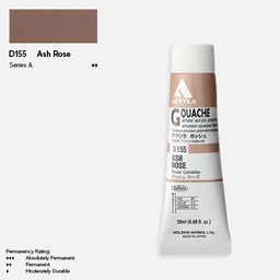 [HOLBEIN D155] HOLBEIN Acrylic Gouache 20ml Ash Rose