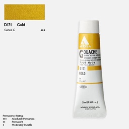 [HOLBEIN D171] HOLBEIN Acrylic Gouache 20ml Gold