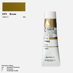 [HOLBEIN D173] HOLBEIN Acrylic Gouache 20ml Bronze