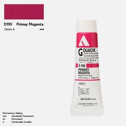 [HOLBEIN D190] HOLBEIN Acrylic Gouache 20ml Primary Magenta