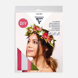 [CLAIREFONTAINE 97707] CLAIREFONTAINE Crepe Paper Flower Crown 160gsm