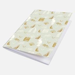 [GEORGES LALO 75503] GEORGES LALO Season Paper 100th Anniversary Notebook 90gsm A5 x 50 Pastel Green