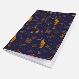[GEORGES LALO 75502] GEORGES LALO Season Paper 100th Anniversary Notebook 90gsm A5 x 50 Blue