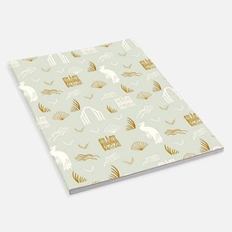 [GEORGES LALO 71503] GEORGES LALO Season Paper 100th Anniversary Notepad 90gsm A5 x 50 Pastel Green