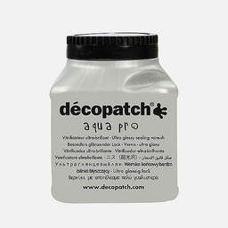 [DECOPATCH VAUB180AO] DECOPATCH Aqua Pro Ultra Glossy Sealing Varnish 180ml