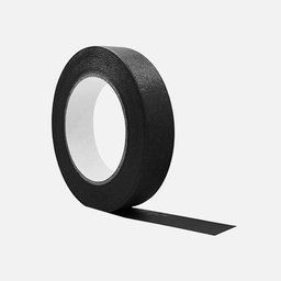 [OVJ 8888888867594] OVJ Crepe Paper Masking Tape 18mm x 22m Black