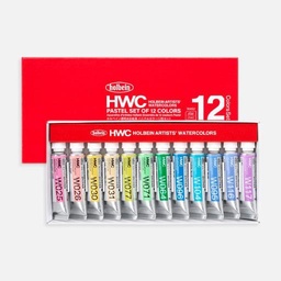 [HOLBEIN W452] HOLBEIN Artist Watercolor 5ml Pastel Set x 12