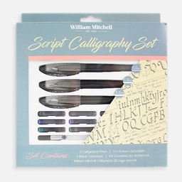 [WILLIAM MITCHELL 35909] WILLIAM MITCHELL Script Calligraphy Pen Set x 20