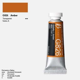 [HOLBEIN G826] HOLBEIN Irodori Gouache 15ml Kohaku (Amber)