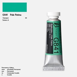 [HOLBEIN G841] HOLBEIN Irodori Gouache 15ml Byakuroku (Pale Patina)